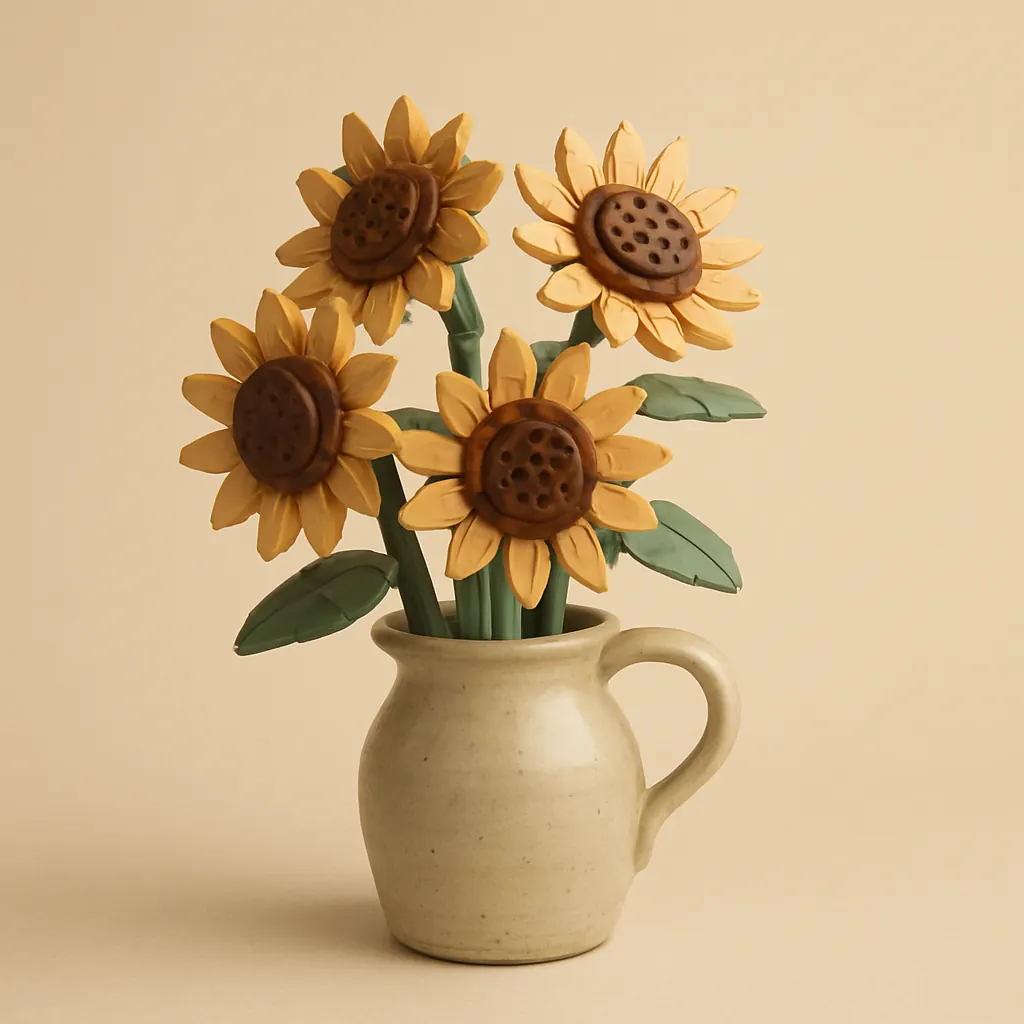 Mould King Sunflower Jar